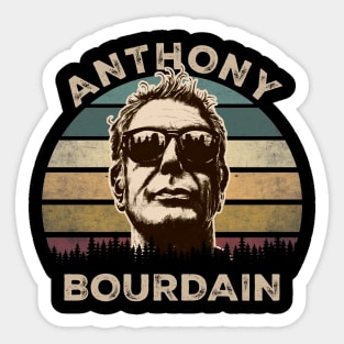 Anthony Bourdain Retro Vintage! Sticker